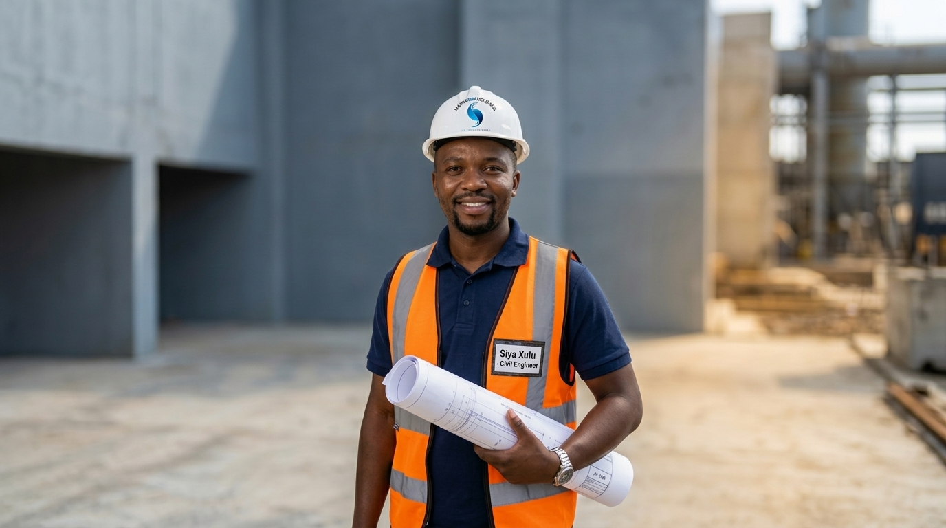 Makhaswa Holdings Engineer on Site